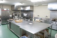 浦島共同作業所の調理室